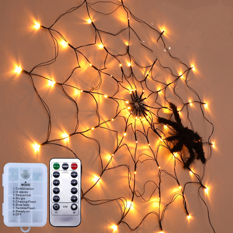 Halloween Led Spider Web