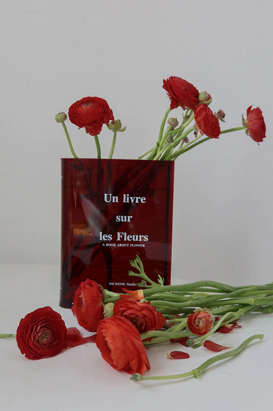 Acrylic Book Vase