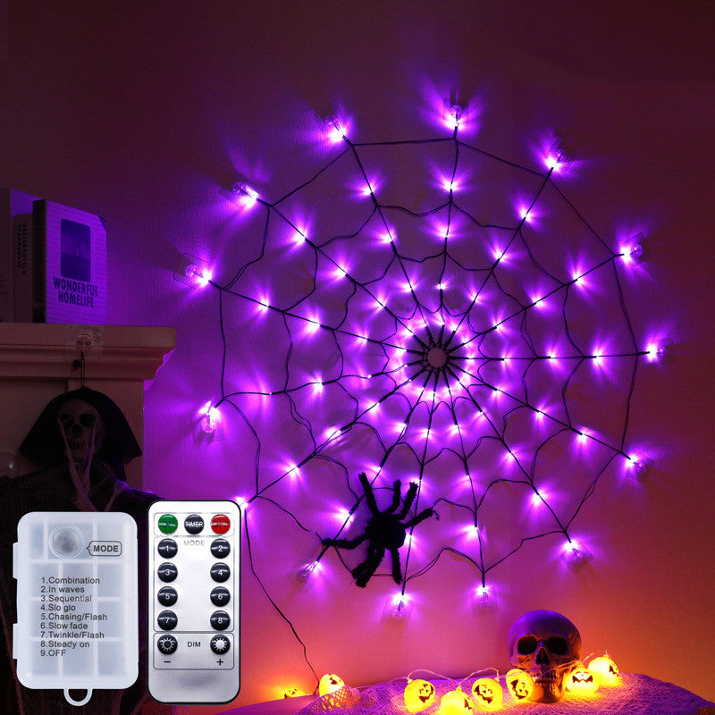 Halloween Led Spider Web