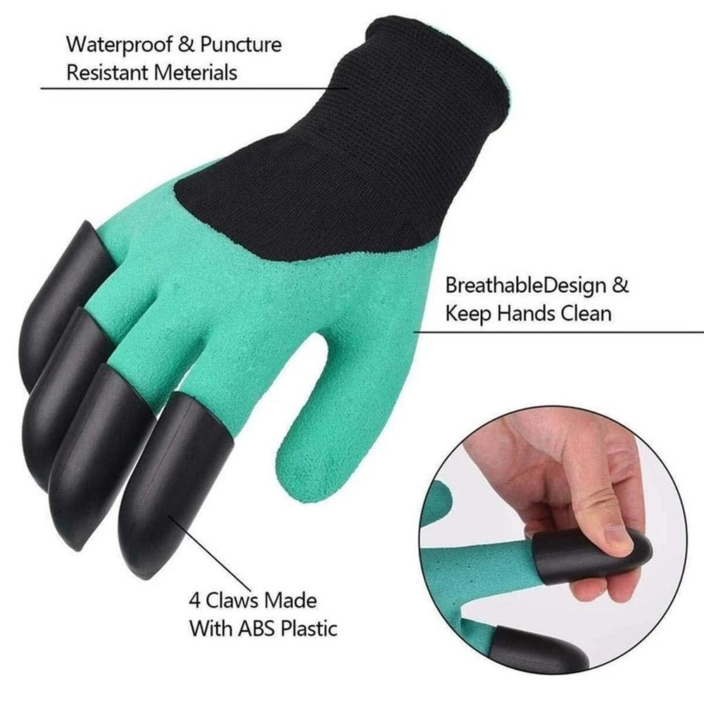 Garden Genie Gloves With Claws