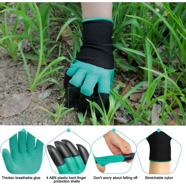 Garden Genie Gloves With Claws